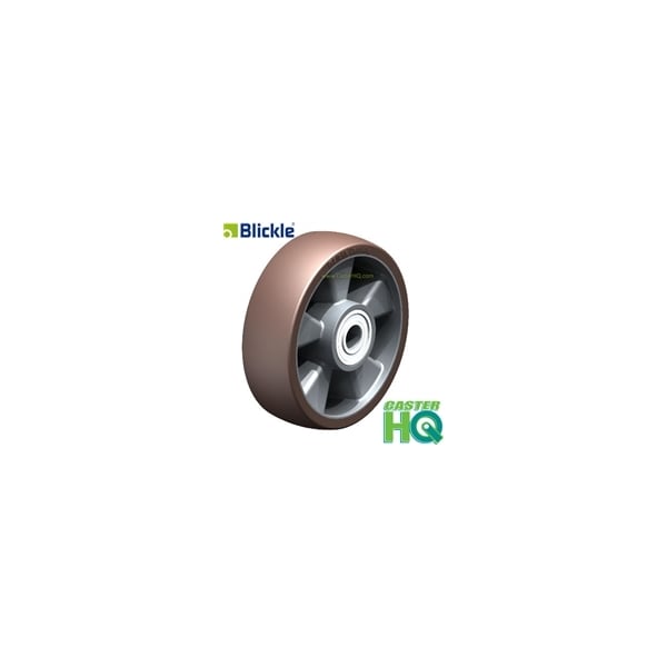 6-5/16"x2" Blickle Heavy Duty Wheel W/ Blickle Besthane Polyuretha